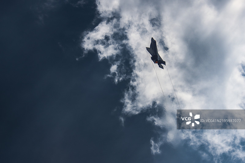 洛克希德·马丁 F-22 ILA 2024图片素材