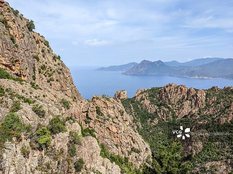 皮亚纳海岸的岩石 formations图片素材