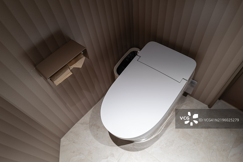 俯视马桶图片素材