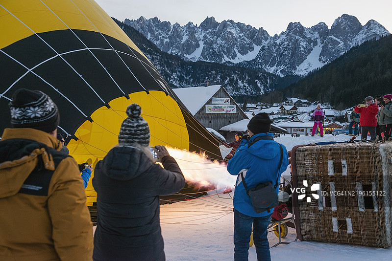 气球之夜图片素材