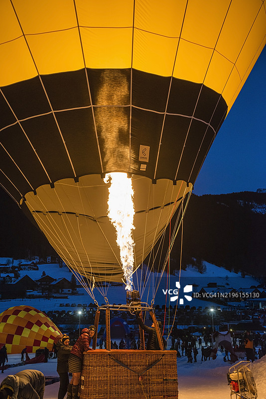 气球之夜图片素材