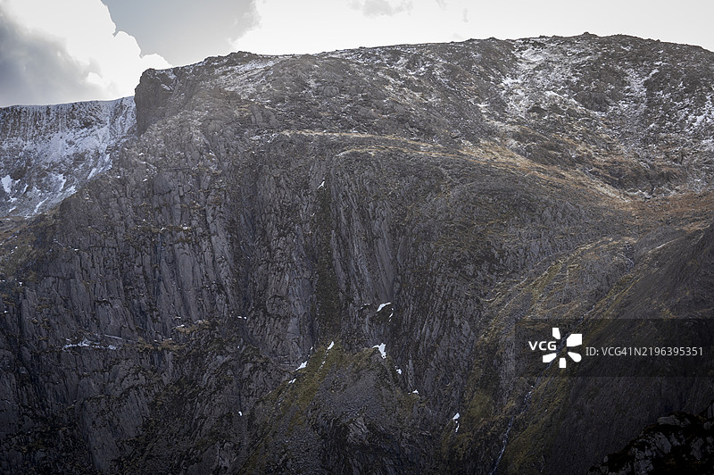 伊德瓦尔山谷的落基山脉坡道图片素材