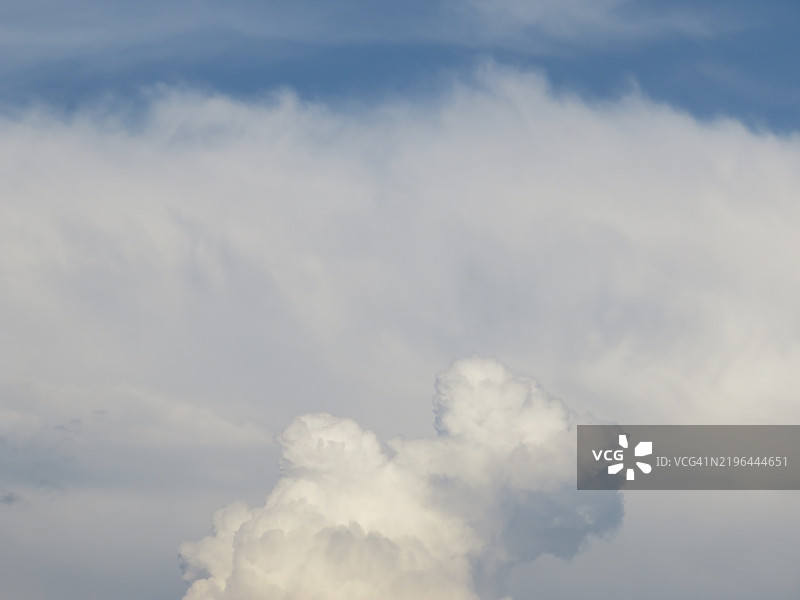 天空中云彩的美丽景色图片素材