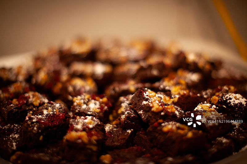 甜点特写，华盛顿州莱文沃斯，美国图片素材