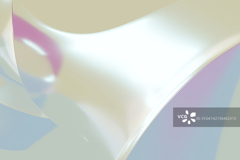抽象的柔和渐变色背景，流动的波浪形流体图片素材