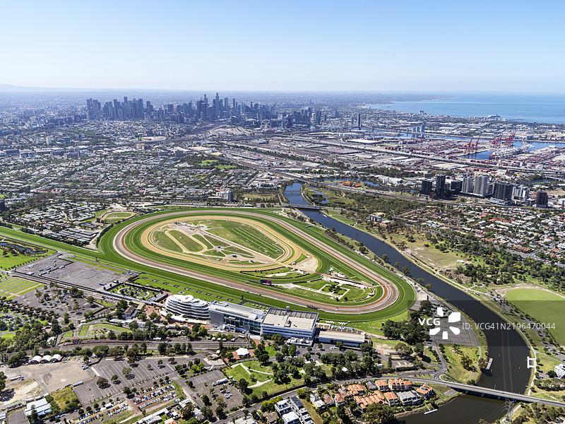 弗莱明顿赛马场，墨尔本图片素材