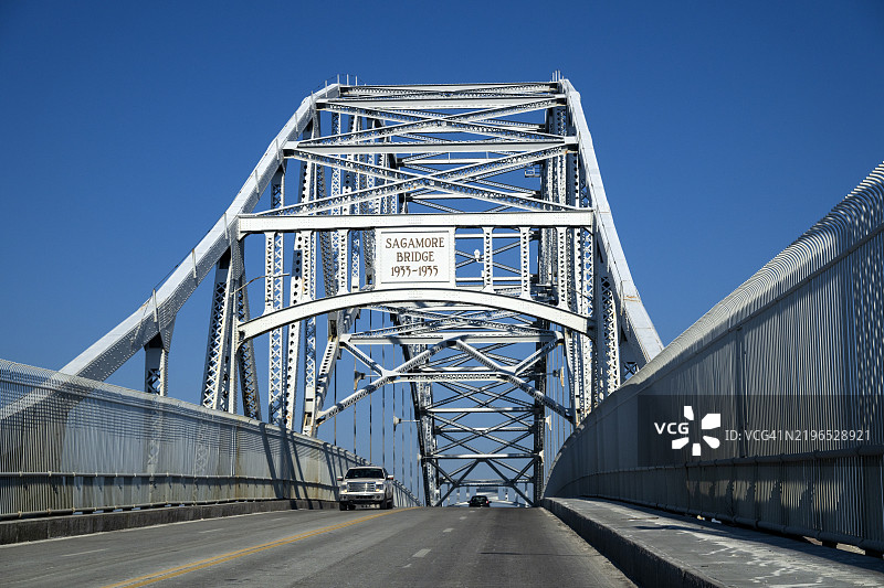 凯普科德运河的萨加莫尔大桥图片素材