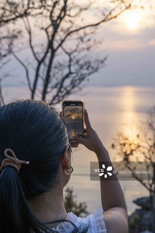 泰国孔敬的河流景色图片素材