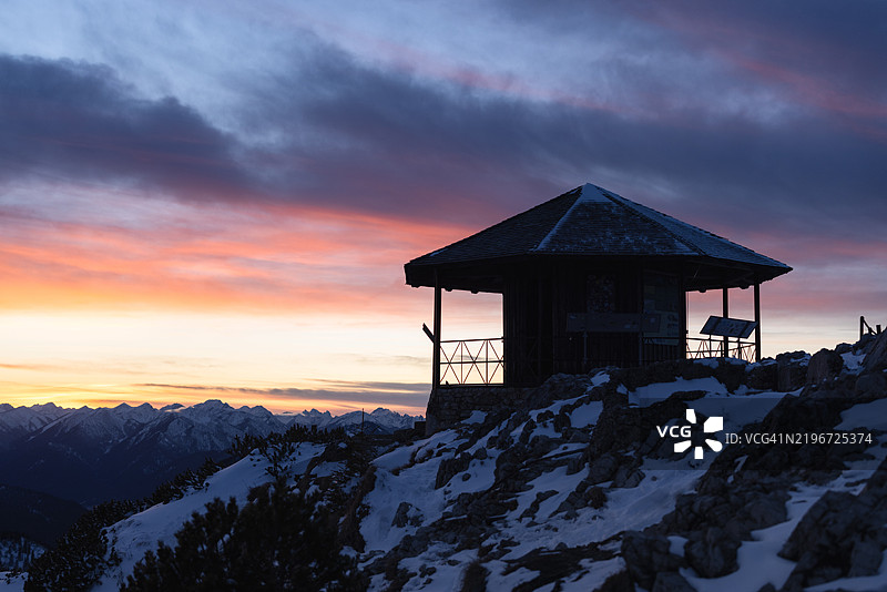 巴伐利亚阿尔卑斯山，赫尔佐克斯坦德图片素材