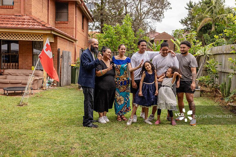 悉尼的家庭聚会展示了汤加文化和哈阿派群岛的日常生活图片素材