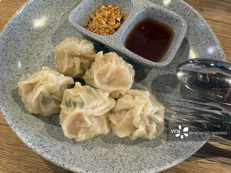 美味的点心作为开胃菜。图片素材