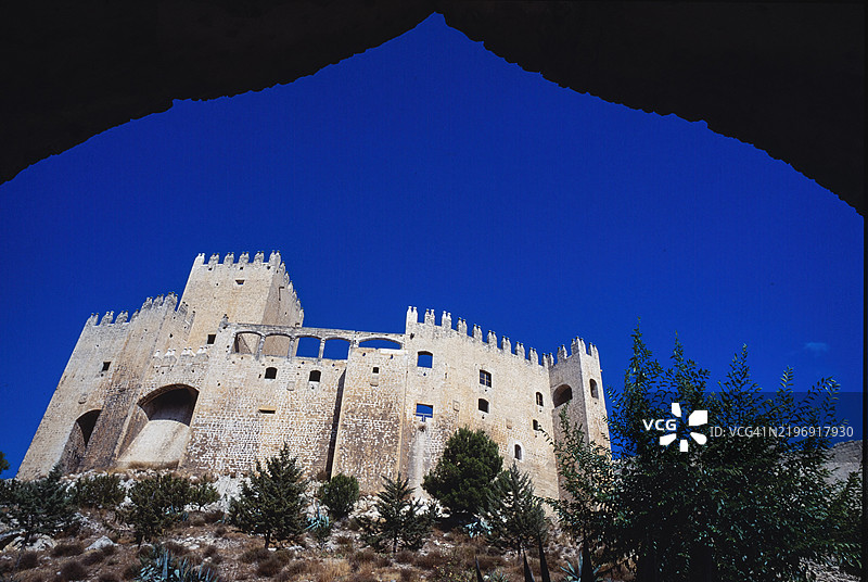 阿尔梅里亚的维莱斯城堡，安达卢西亚，西班牙图片素材