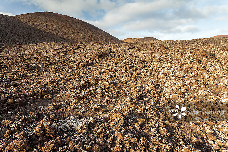 蒂曼法亚国家公园的火山景观图片素材