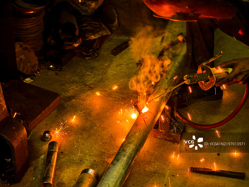 焊接工作图片素材