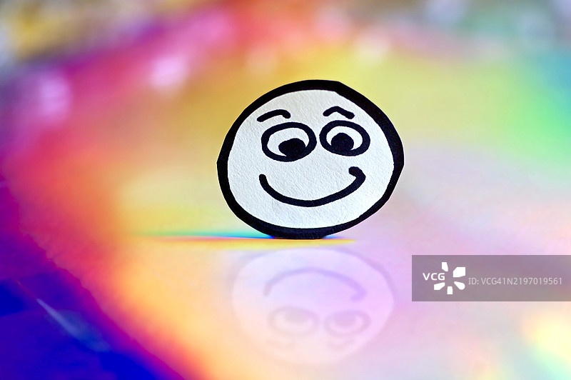 卡通面孔 - 积极情绪图片素材