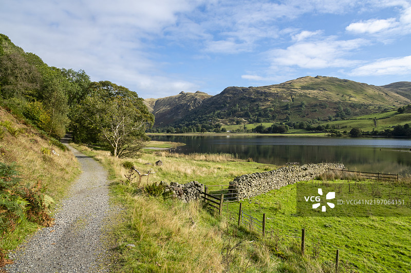 兄弟湖，湖区，坎布里亚，英格兰图片素材