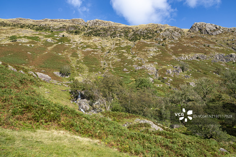 达夫代尔，湖区，坎布里亚，英格兰图片素材