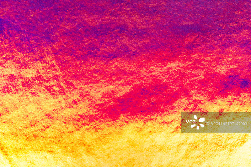 红色和黄色的抽象渐变全息背景图片素材