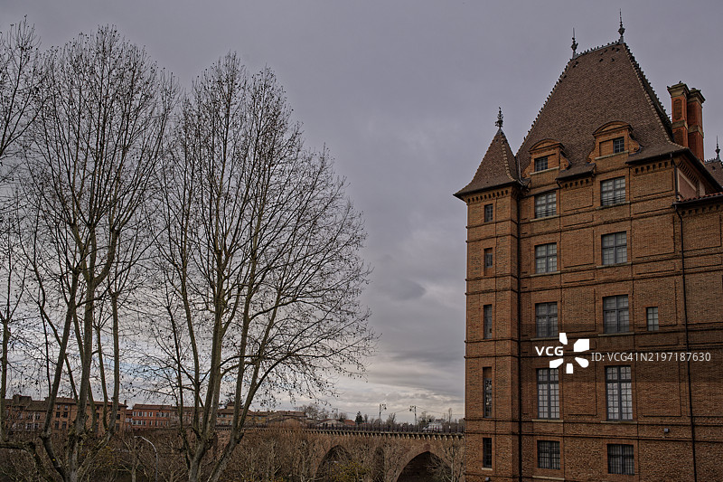 蒙托邦的英格尔斯-布尔代尔博物馆图片素材