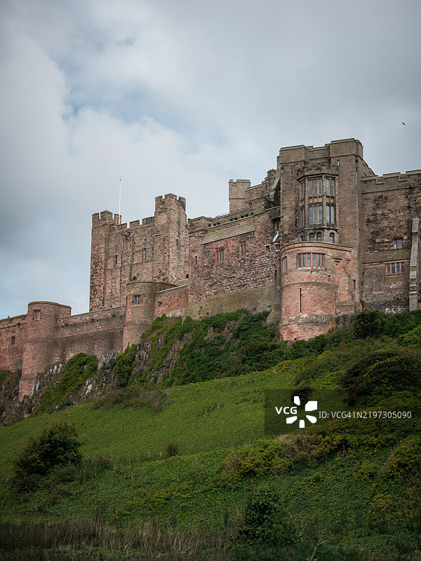 班堡城堡，英格兰图片素材