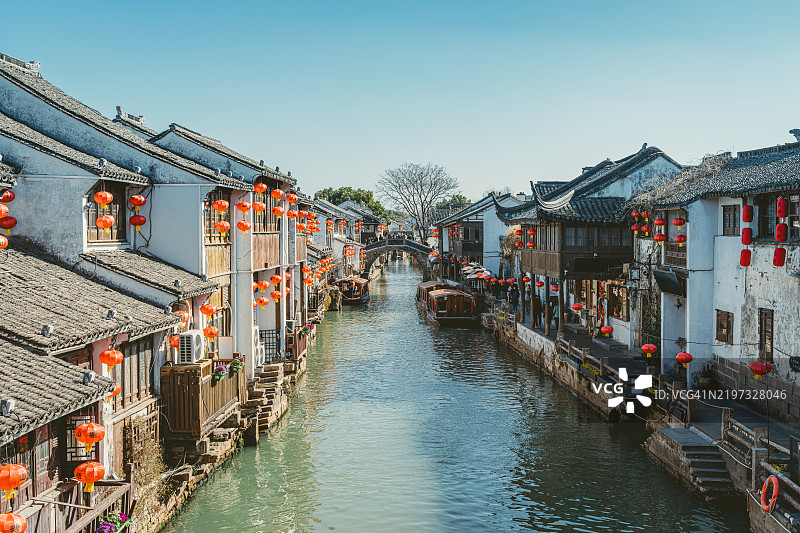 美丽的中国古村落图片素材