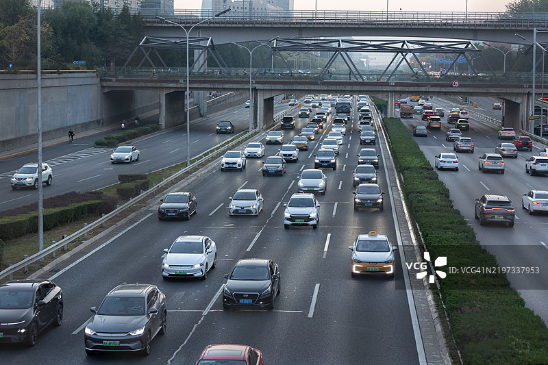 北京城市交通，中国图片素材