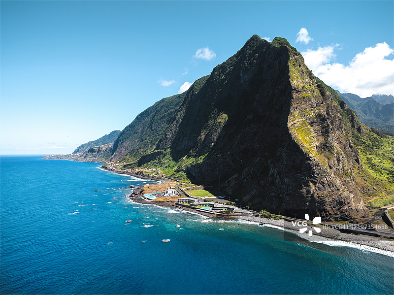 马德拉的圣文森特悬崖图片素材