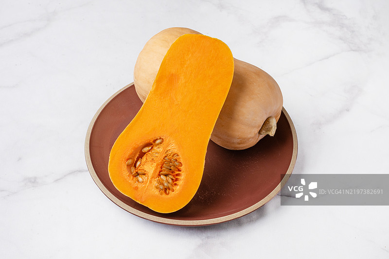 盘子上的南瓜蔬菜图片素材