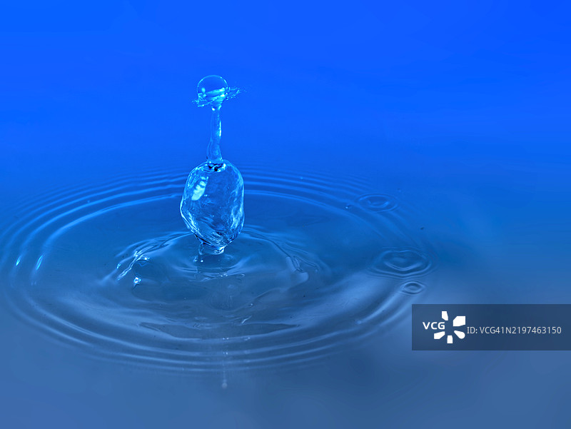 水花四溅的特写镜头图片素材