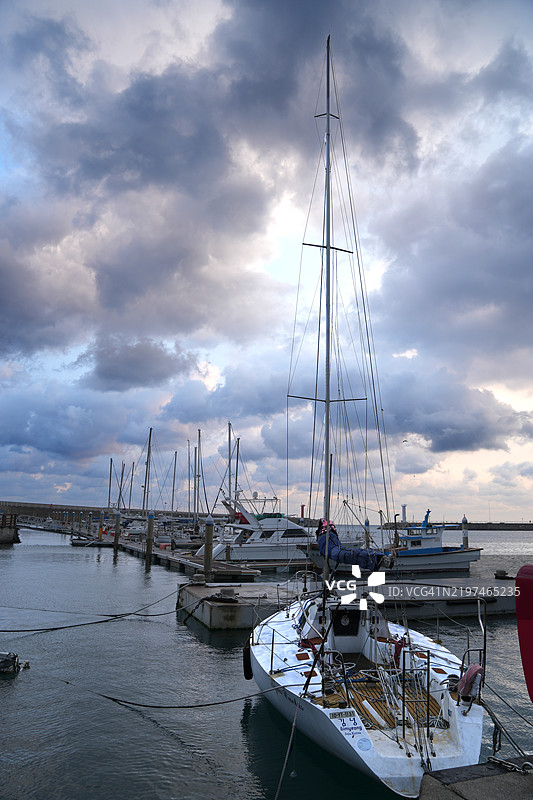 海洋与天空的美丽景色图片素材