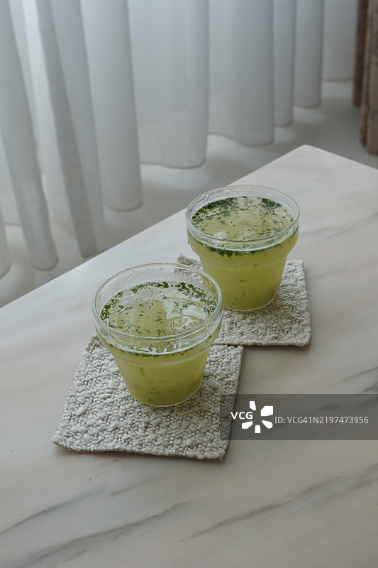 桌子上的饮料特写，新加坡图片素材