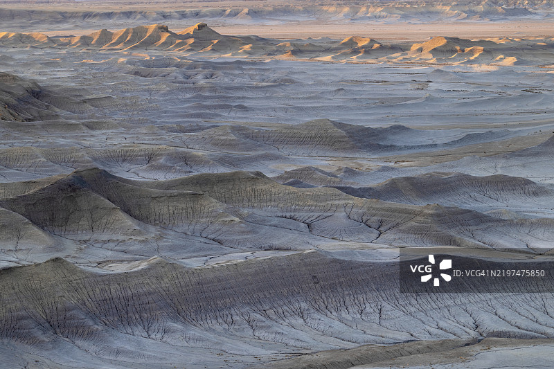 犹他州上蓝山荒地图片素材