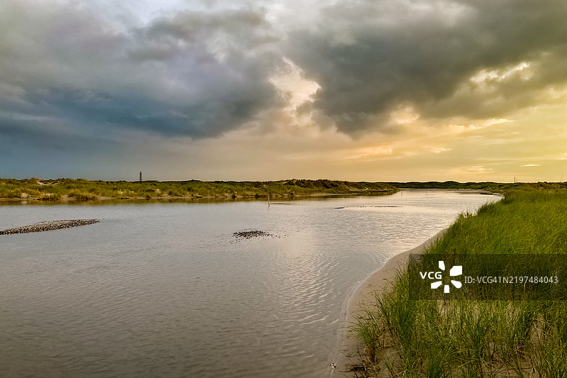 格伦恩被淹没的通道图片素材