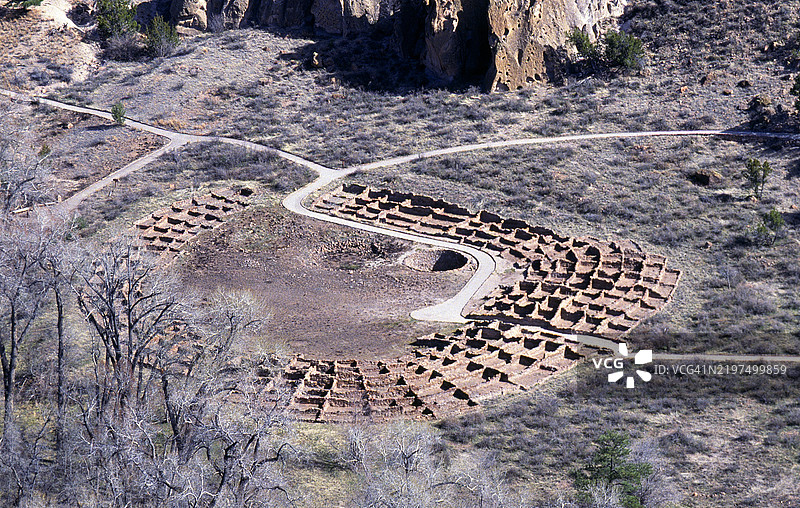 班迪利尔国家纪念碑，新墨西哥州图片素材