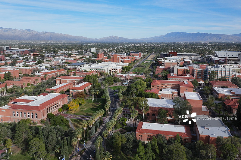亚利桑那大学在图森图片素材