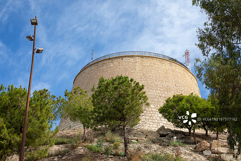 圣费尔南多城堡，阿利坎特观景点图片素材