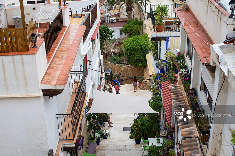 访问西班牙，访问阿利坎特图片素材
