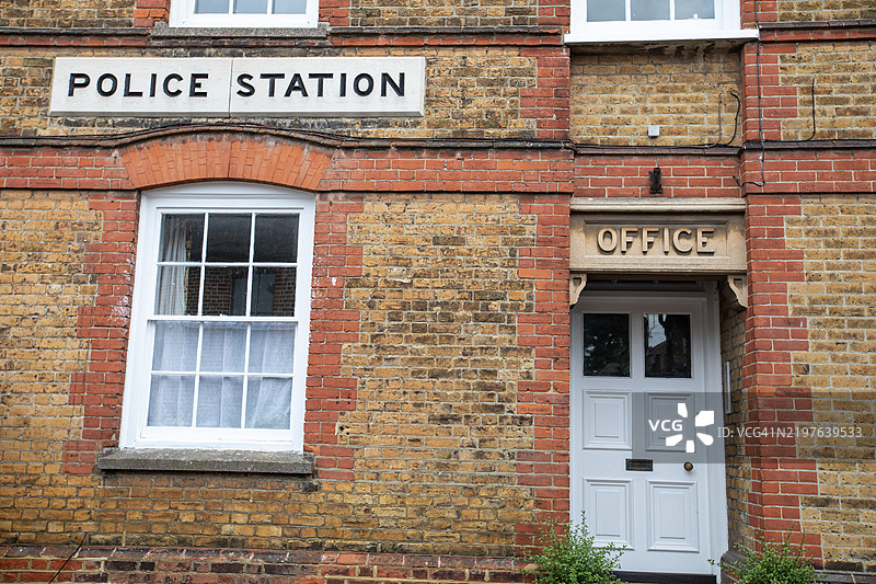 英国惠茨特布尔的警察局图片素材