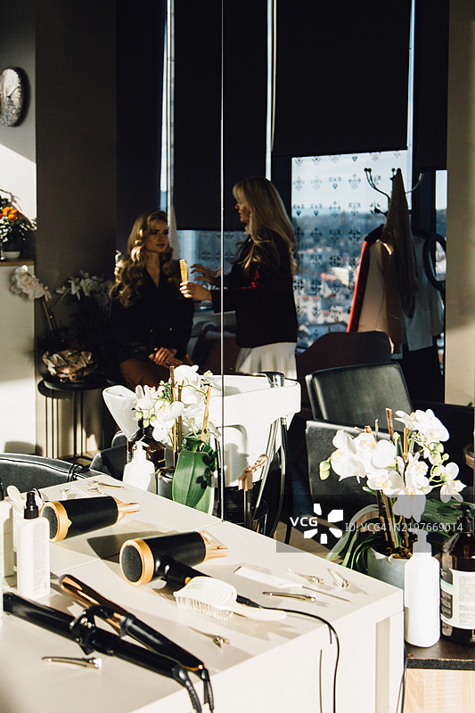 理发师的工作场所图片素材