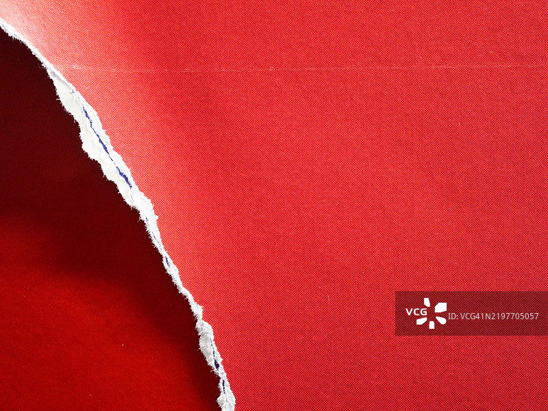 撕裂的红纸背景图片素材