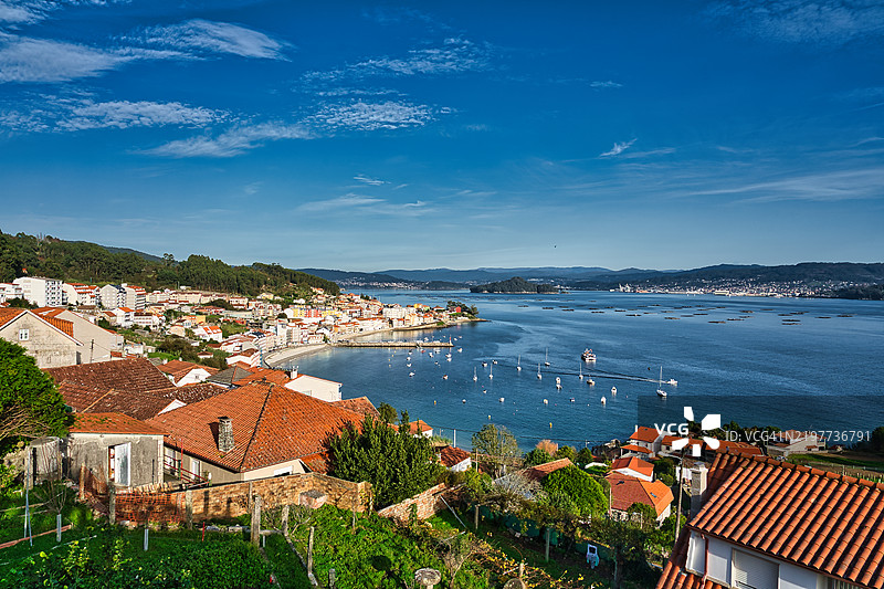 Mirador A Granxa 观景台 - 西班牙庞特维德拉河图片素材