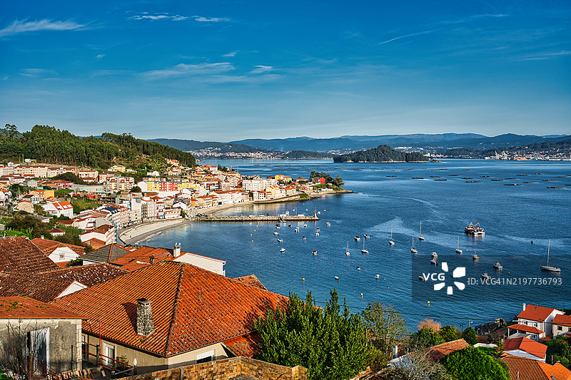 Mirador A Granxa 观景台 - 西班牙庞特维德拉河图片素材