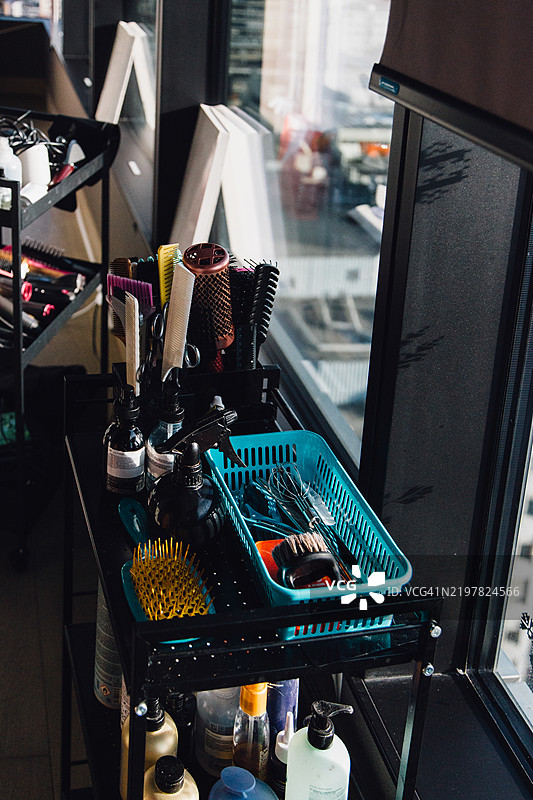 理发师的工作场所图片素材