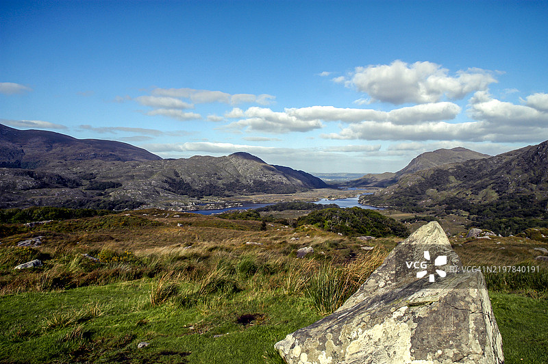爱尔兰凯里郡凯里环上的基拉尼湖图片素材