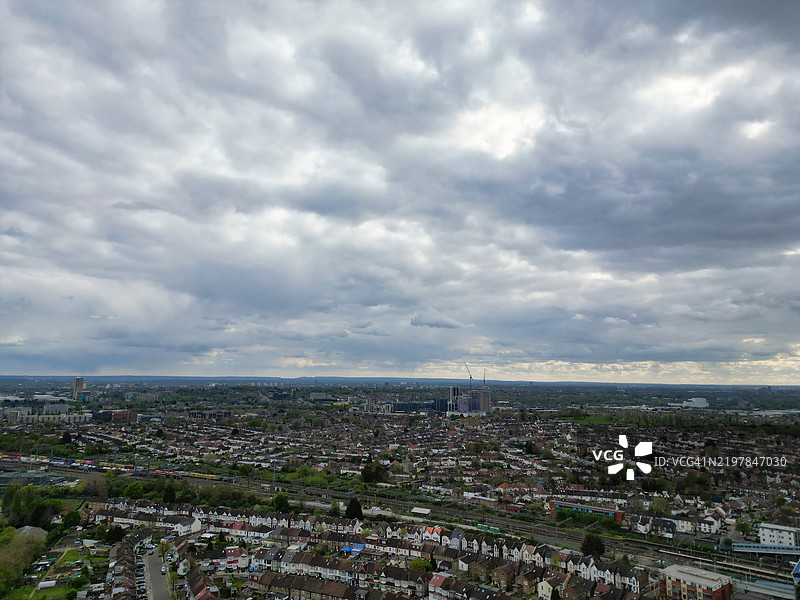 伦敦市中心的温布利市中心，英格兰大不列颠图片素材