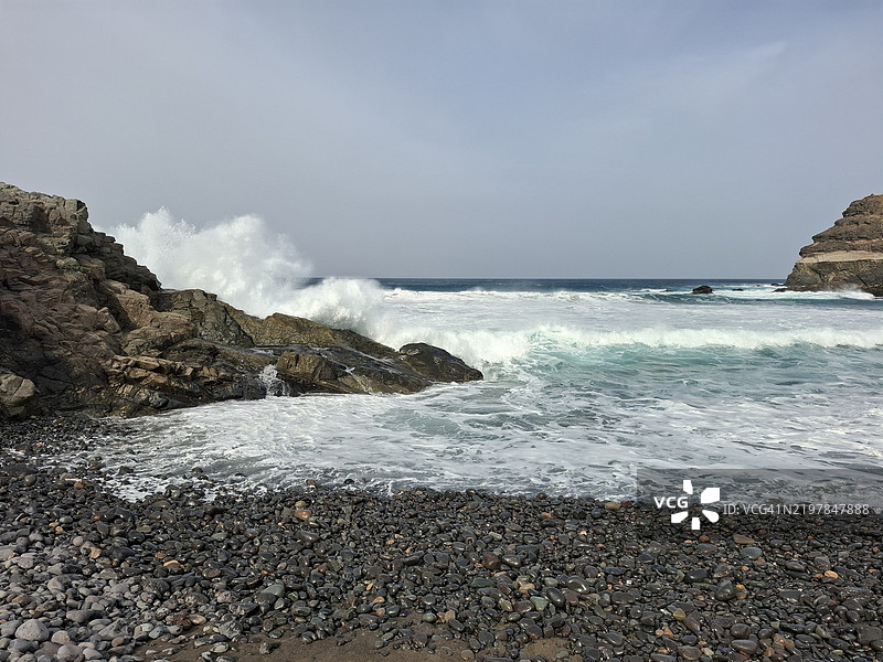 海洋与天空的美丽景色图片素材