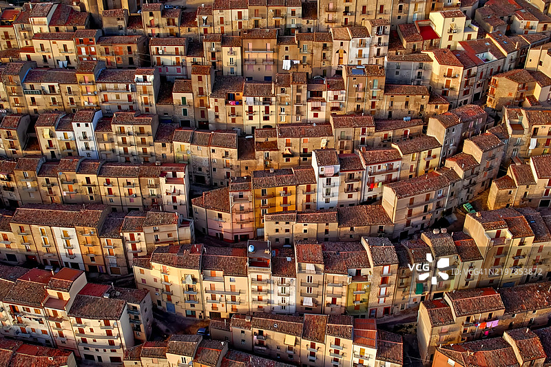 城市建筑的高角度视图图片素材