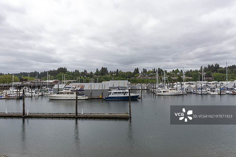 奥林匹亚的珀西瓦尔登陆公园上空的多云天空图片素材