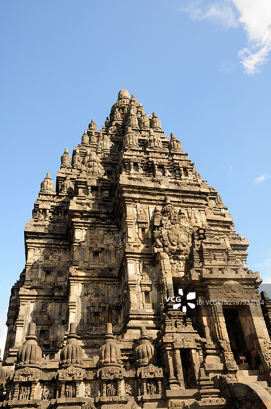 印度尼西亚爪哇岛的普兰巴南寺庙中的毗湿奴神图片素材