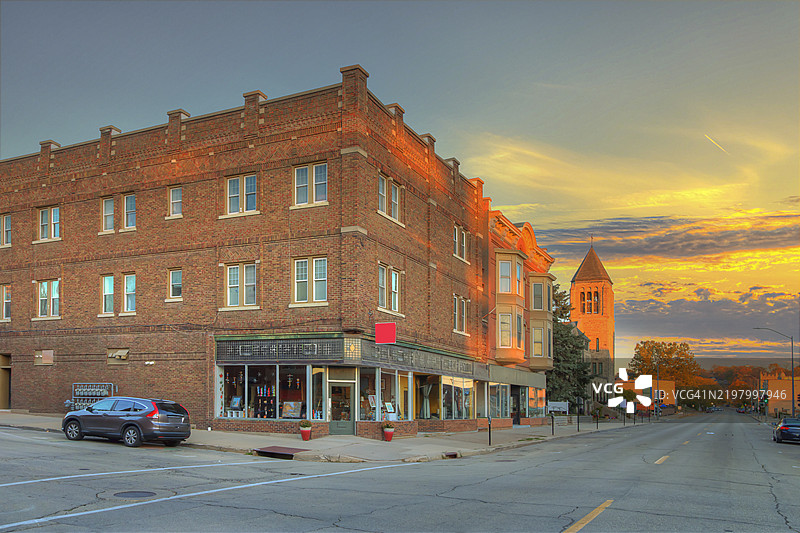 杜布克主街拐角图片素材